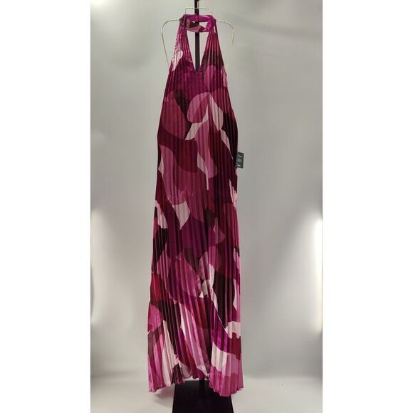 Lulus Dresses & Skirts - Lulu's Pink and Purple Halter Maxi Dress